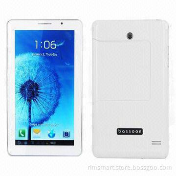 Android 4.1 MTK6515 7-inch Tablet PC, Supports Wi-Fi/2G/Call Bluetooth/Dual-camera/Dual SIM Card